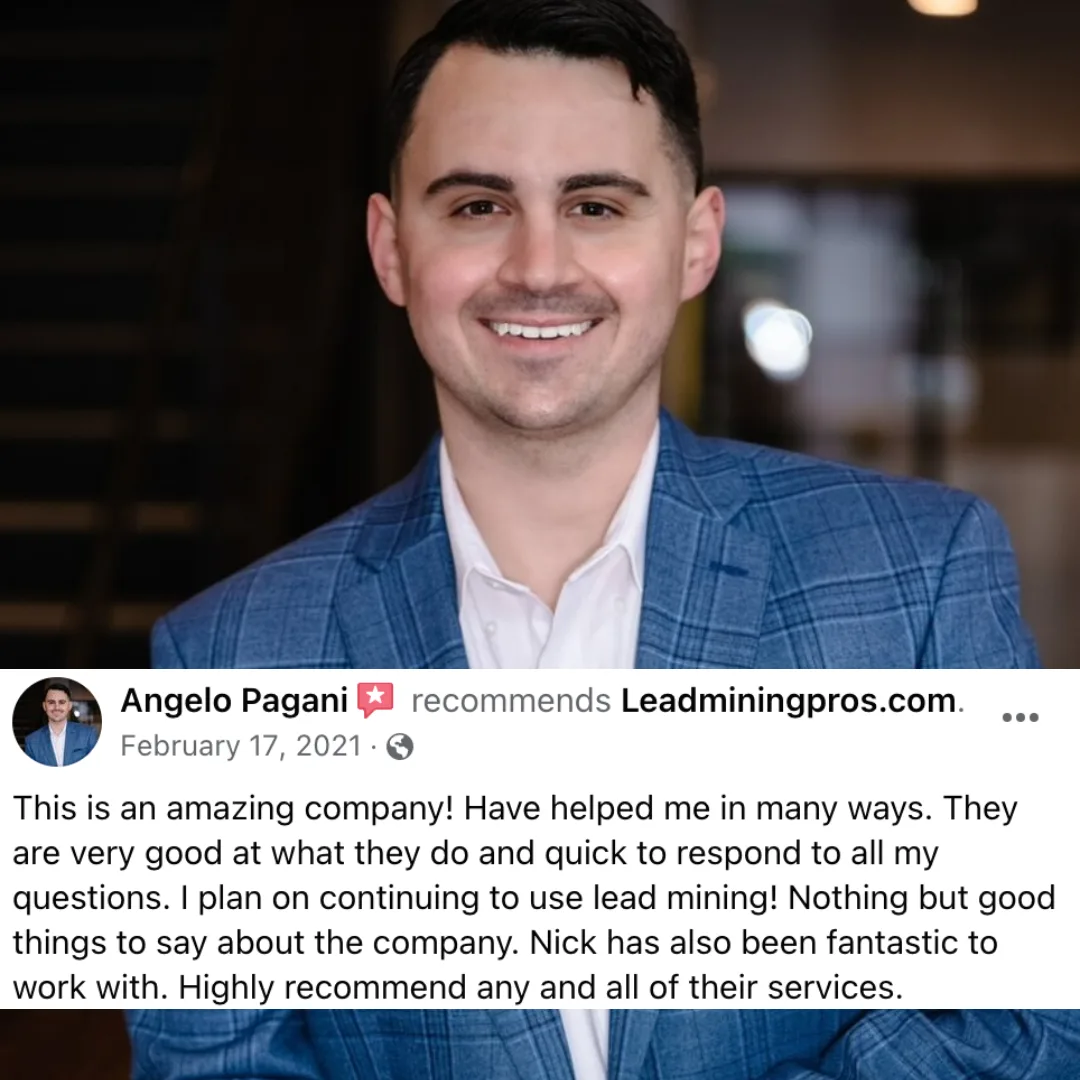 Lead Mining Pros client review 16