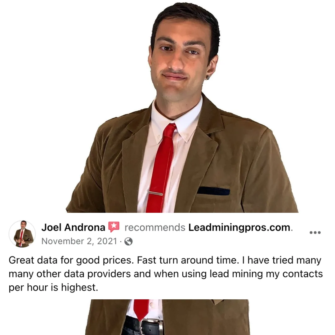 Lead Mining Pros client review 26
