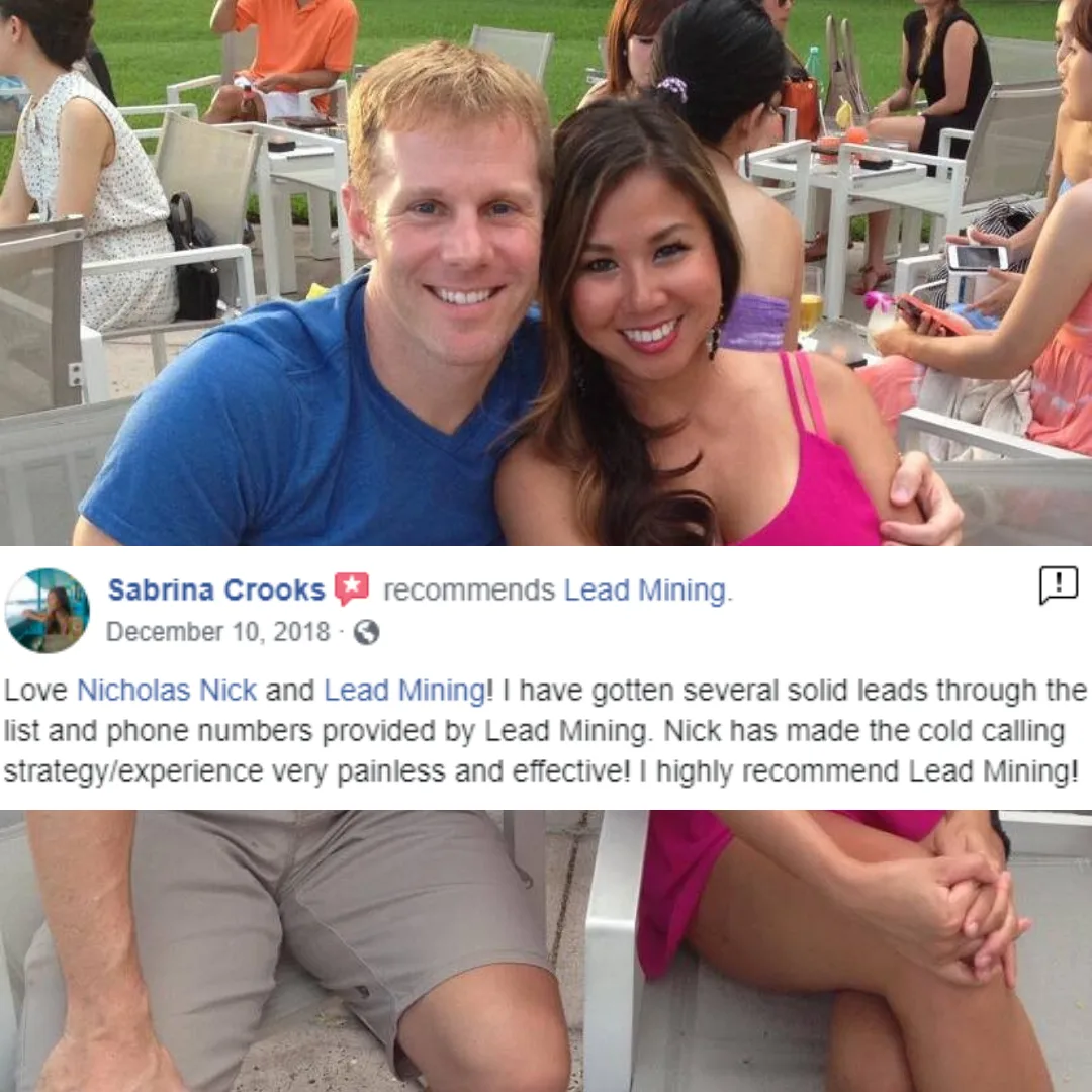 Lead Mining Pros client review 33