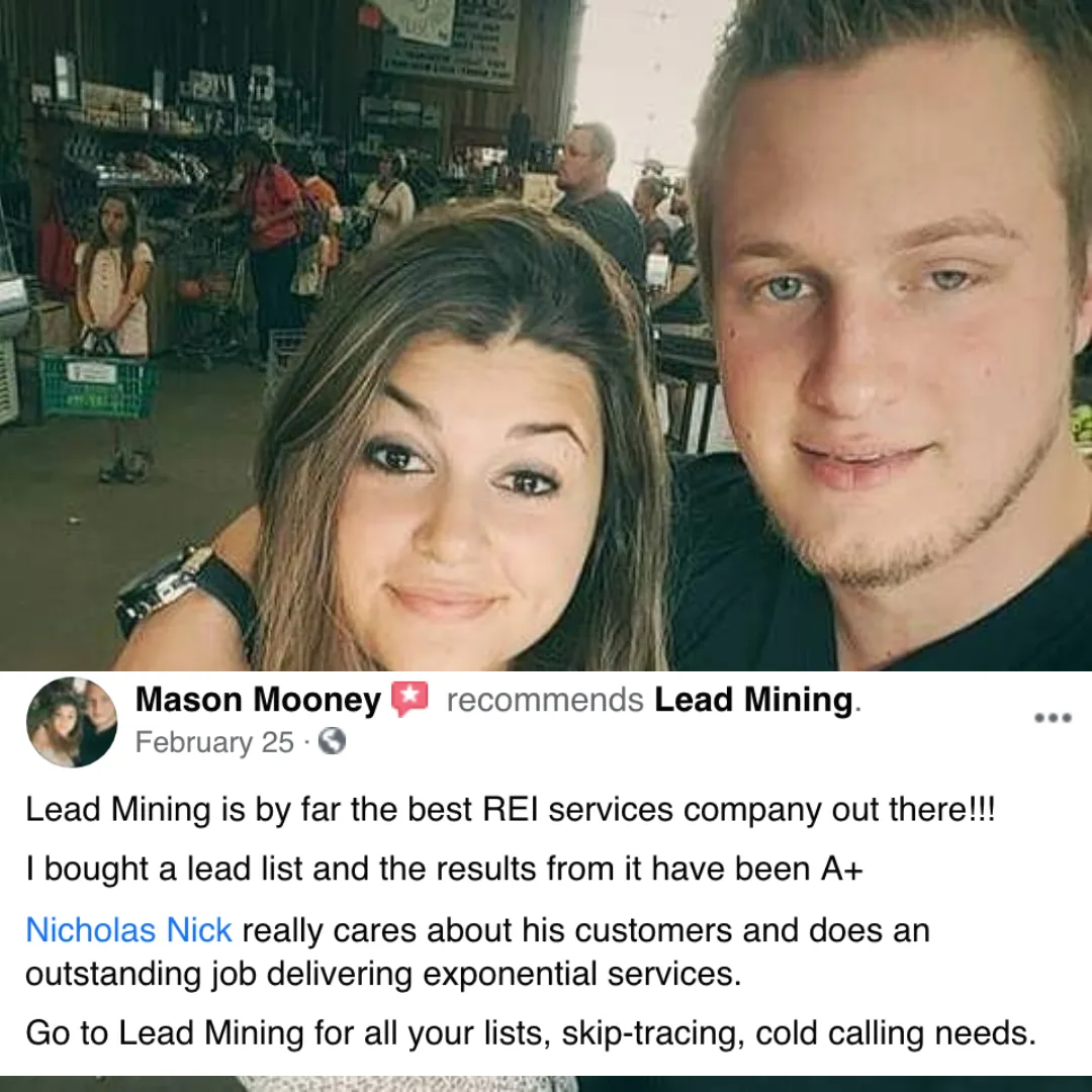 Lead Mining Pros client review 40